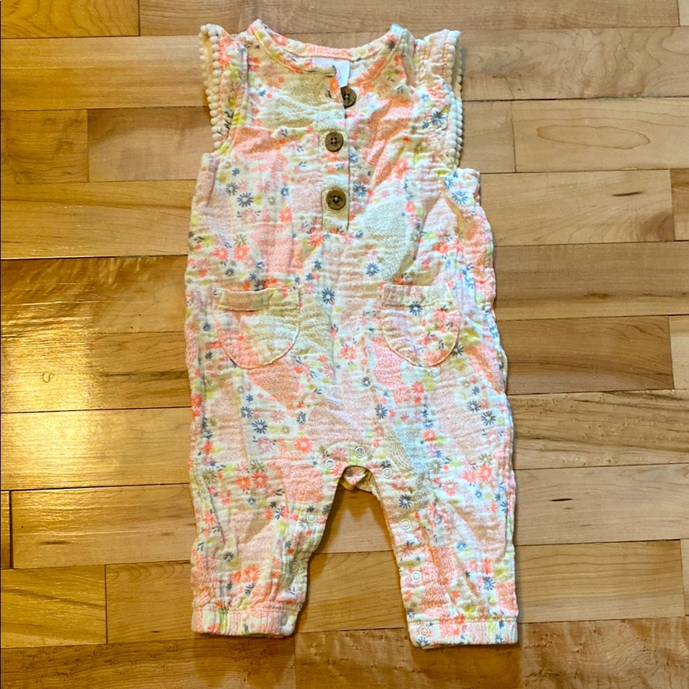 Wonder Nation One Piece Jumpsuit 3-6 months
